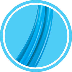 Intermediate Polypro Hula Hoops: Blue Polypro Hula Hoop