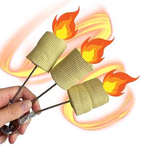 Fire Friendly Hoops: Fire Hula Hoop Detachable Wicks (Price per wick)