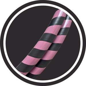 Fire Friendly Hoops: Striped Fire Hoop