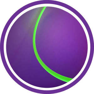 Uv Reactive Hoops: Pre-made Glow-in-the-dark 27" Hoop [SALE]