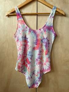 Pre Loved Clothing Festival Wear: Tiedye Surprise Leotard