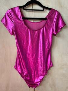 Pre Loved Clothing Festival Wear: Pink Power Bodysuit💕