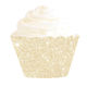 Gold Glitter Cupcake Wrappers - Pixie Party Boutique