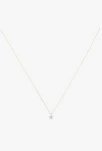 Jewellery: Crystal Flower Lotus Necklace