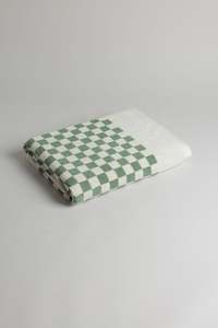 Home: Roman Organic Cotton Pool Towel - Sage and Chalk
