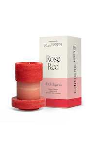 Fragrance Candle Stack - Rose Red
