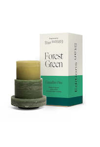Fragrance Candle Stack - Forest Green