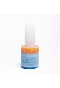 Living: Candle Stack 02 - Turquoise