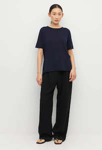 Knitwear: JHL Crew T - Navy