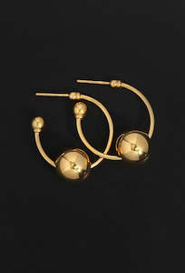 Accessories Women: Alba Hoops Medium - Gold