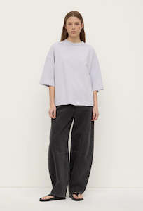 Assembly Label: Max Oversized Cotton Tee - Lilac