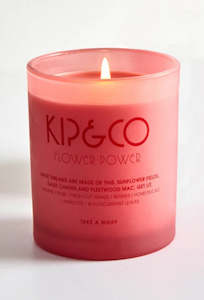 Living: Kip & Co Candle - Flower Power