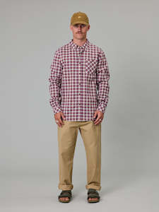 Just Another Fisherman: Boatyard Shirt - Russet Check