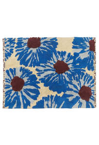 Isabella Bath Mat - Azure