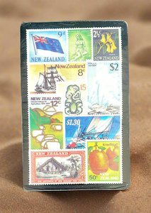 Kiwiana NZ Postage Stamps Playing Cards