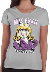 Clothing - Women: SALE Muppets Miss Piggy Diva Women's T-Shirt (XS/Small)