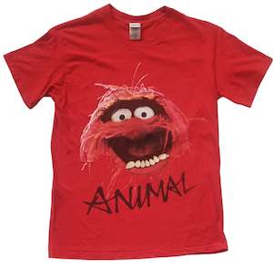 Vintage Muppets Animal Red T-Shirt (Medium)