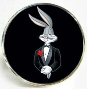 Cufflinks: Bugs Bunny in Tuxedo Cufflinks