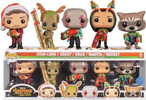 Funko Pop Vinyls Marvel: Pop Vinyls - Guardians of the Galaxy Holiday Special 5 Pack