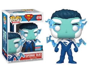 Dc Funko Pop Vinyls: Pop Vinyl - Superman (Blue) #419