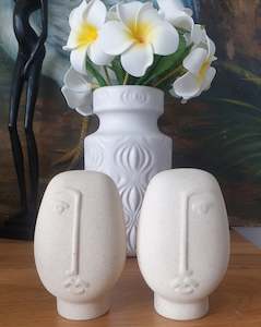 Tableware: Stone Faces Salt & Pepper Set