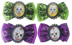 Dc Comics: Sugar Skull - Bow Hair Clips Pair