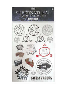 Supernatural: Supernatural Sticker Sheet