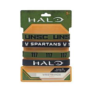 Halo: Halo Infinite Rubber Wristbands