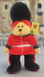 Christmas: BK Beanie Kids Bear - Windsor the English Guard Bear (2002)