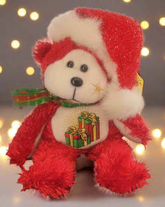 Christmas: BK Beanie Kids Bear - Prezzie the Bear Christmas (2004)