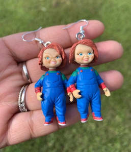 Childs Play: Horror Earrings - Chucky Naughty & Nice