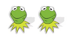 Disney: Kermit the Frog Stud Earrings