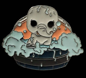 Disney: Funko Dumbo In Bathtub Enamel Pin / Brooch