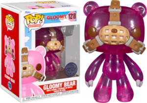 Funko Pop Vinyls: Pop Vinyl - Gloomy Bear with Mask (Translucent) #1218