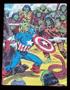 Marvel: Vintage Captain America Jigsaw Puzzle (1976)