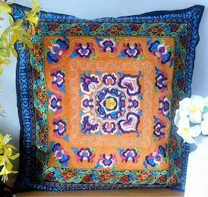 Ethnic Embroidered Cushion Cover