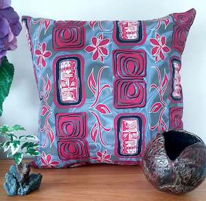 Pop Culture Cushion Covers: Tropical Tiki Mask - Handmade Cushion Cover