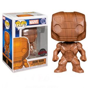 Pop Vinyl - Iron Man (Wood Deco) #674