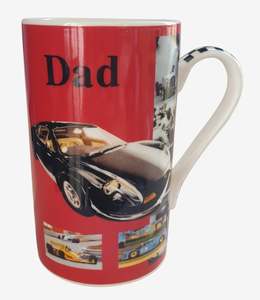 Dad Race Cars Mug