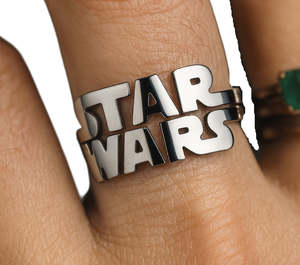 All Star Wars: Star Wars Cut Out Logo Unisex Ring