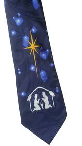 Christmas Collectables: Christmas Nativity Neck Tie