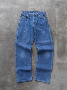 Carpenter Pants: Vintage Blue Dickies Carpenter Jeans (W30)