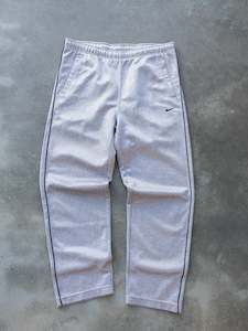 Vintage Bottoms: Vintage Grey Nike Track Pants (M)