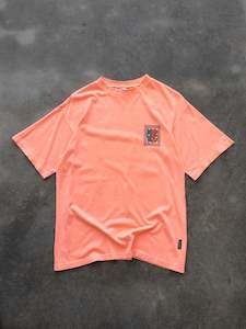 Vintage Coral Mad Dog Graphic Tee (M)