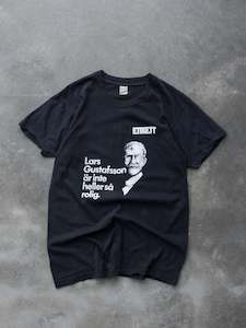 Graphic Tees: Vintage Lars Gustafsson Etikett Tee (L)