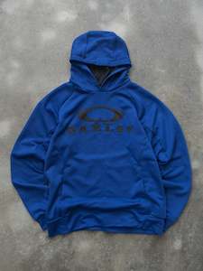 Surf And Skate: Vintage '90s Blue Oakley Hoodie (L)