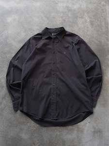 Vintage Black Tommy Hilfiger Shirt (M)