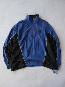 Vintage Champion Blue/Black Track Jacket (XL)