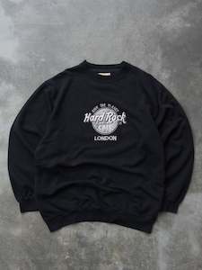 Vintage Black Hard Rock Cafe London Sweatshirt (XL)