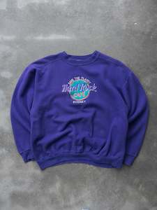 Vintage Purple Hard Rock Cafe Sydney Sweatshirt (XL)